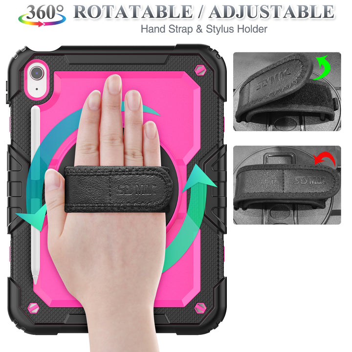 Case for iPad 10th Generation 10.9-inch | FORT-S PRO - seymac#colour_deeppink