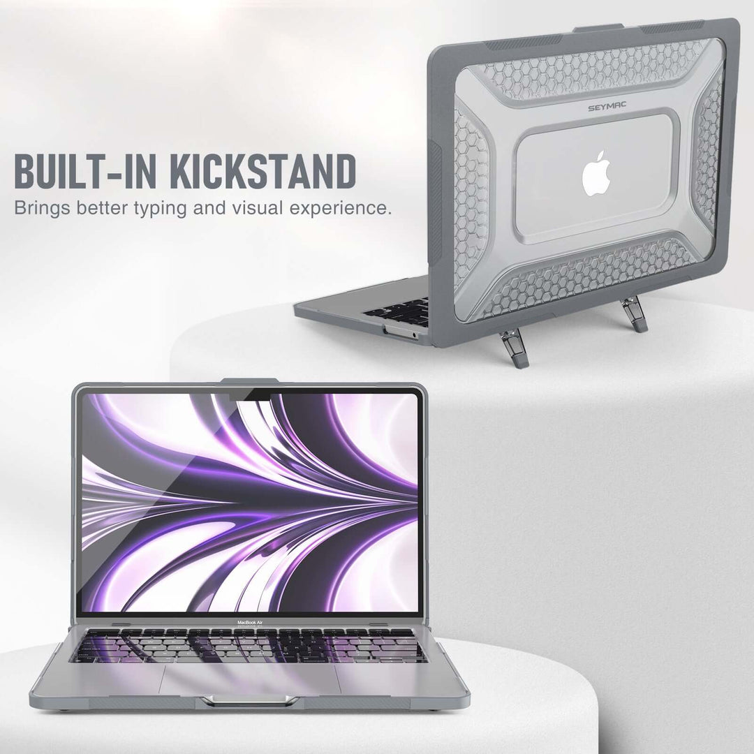 MacBook Air 13-inch | HEX SHIELD - seymac#colour_grey