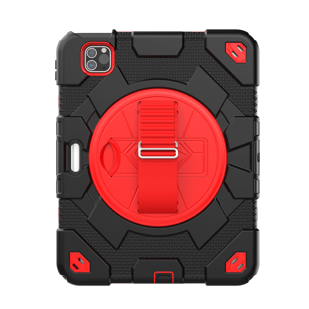 Seymac Rugged Case for iPad Pro 11" | SHERO-S#color_redblack