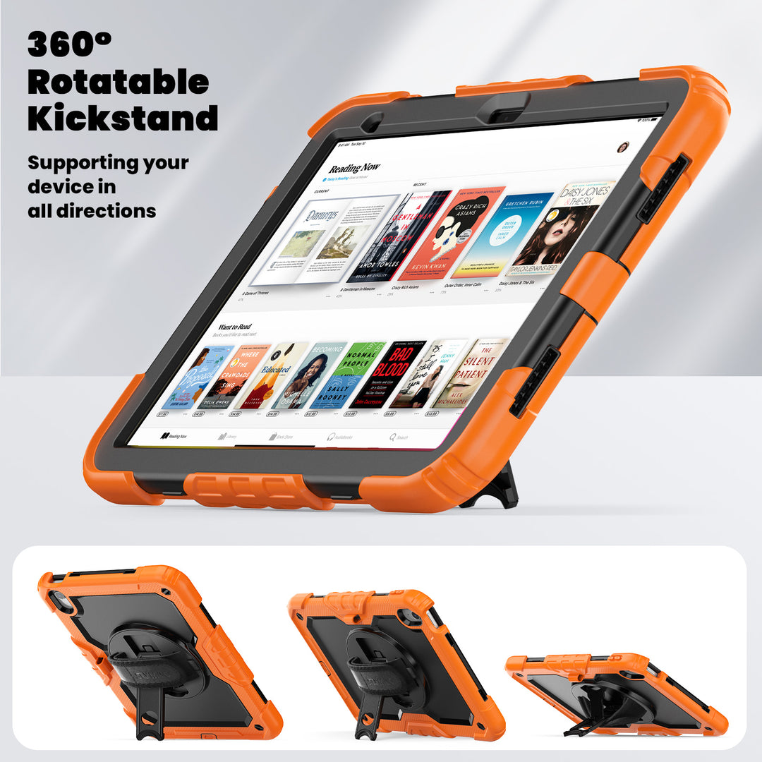 Case for iPad 10th Generation 10.9-inch | FORT-S PRO - seymac#colour_orange