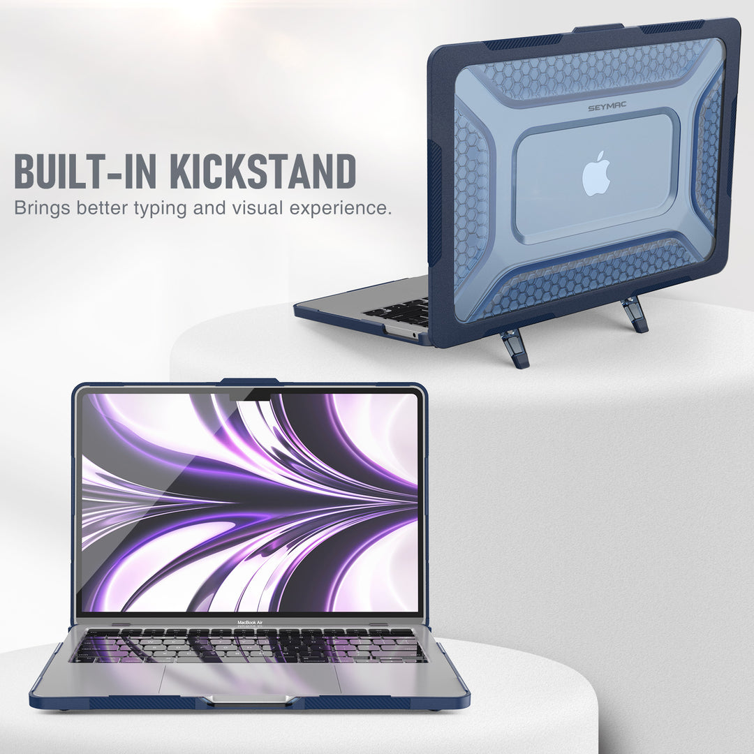 MacBook Air 13.6-inch 2022 | HEX SHIELD - seymac#colour_blue