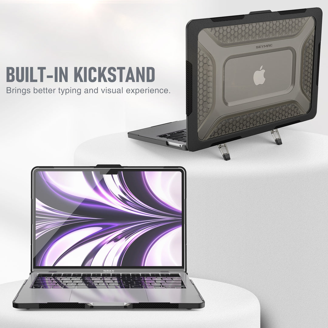 SEYMAC Case for MacBook Pro M1 Chip 16" | HEX SHIELD#colour_black