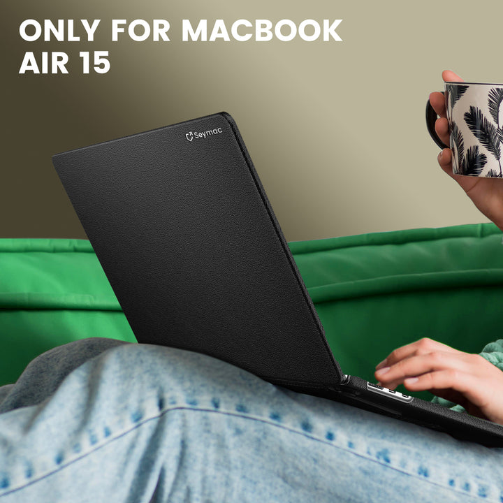 SEYMAC Macbook Air 15-inch (M4, 2025) Case-Leather Series-SEYMAC