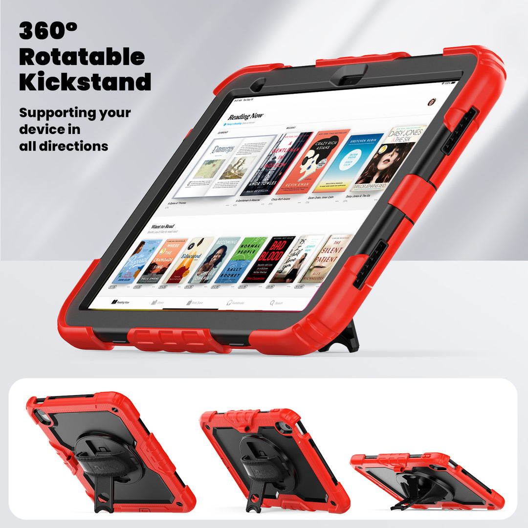 Case for iPad 10th Generation 10.9-inch | FORT-S PRO - seymac#colour_red