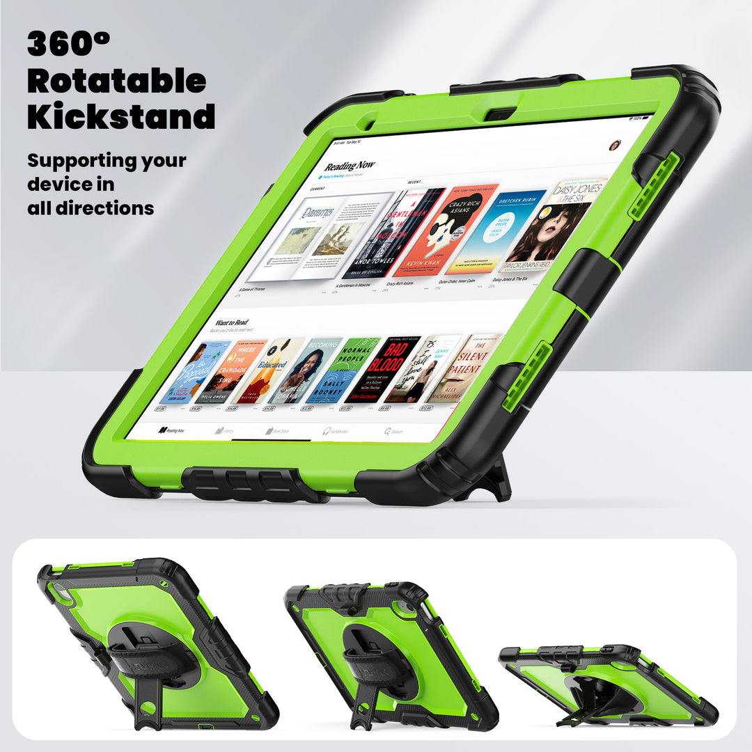 Case for iPad 10th Generation 10.9-inch | FORT-S PRO - seymac#colour_greenyellow