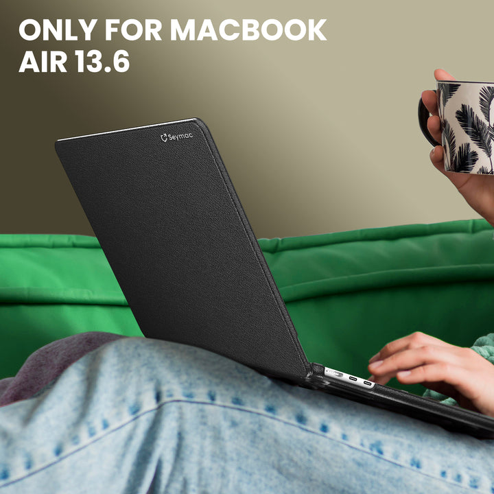 SEYMAC Macbook Air 13.6 Inch Case (2022/2024)-Leather Series-SEYMAC