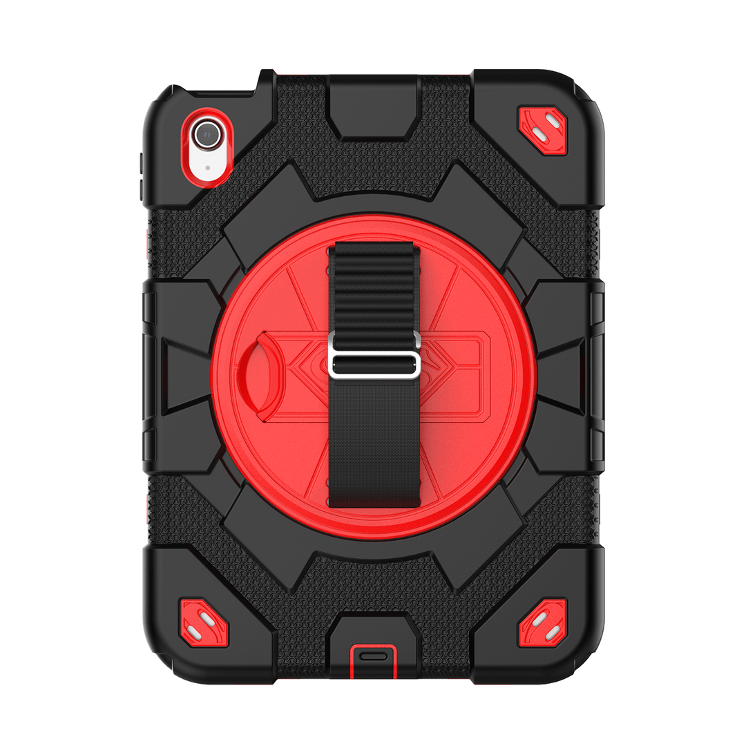 Seymac Rugged Case for iPad 10th Gen 10.9"#color_redblack