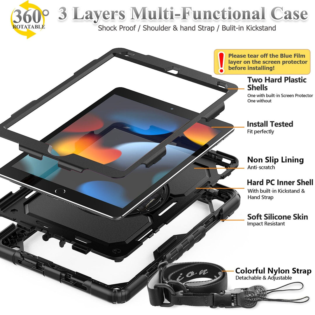 iPad 10.2-inch | FORT-S PRO - seymac#colour_black