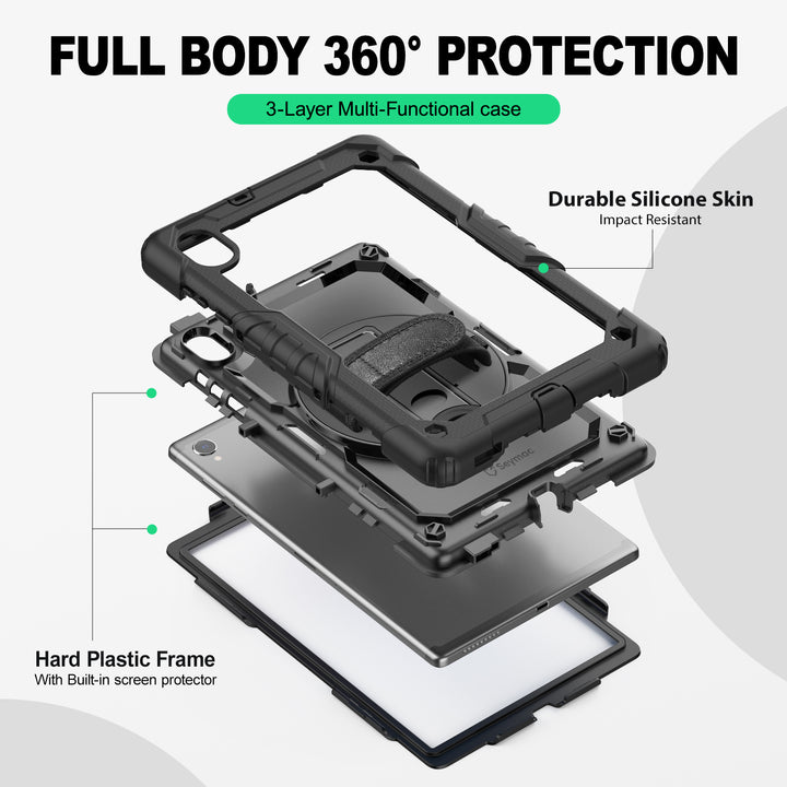 SEYMAC Lenovo Tab K10/M10 Plus 10.3 Inch Case (2022/2020)-Silicone-S Series-SEYMAC