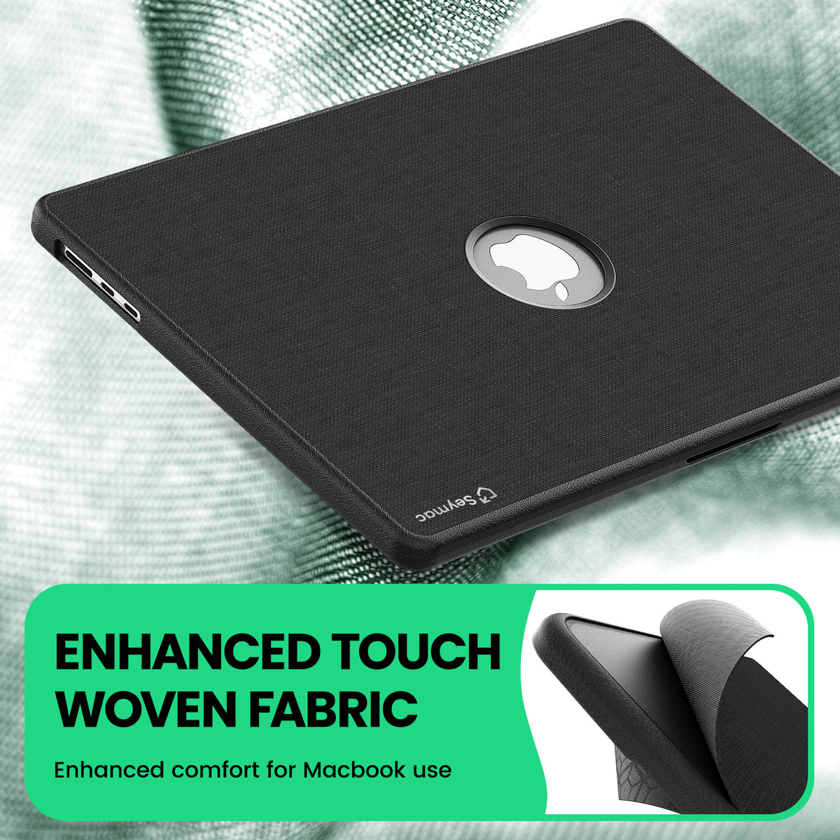 SEYMAC Macbook Air 15-inch (M4, 2025) Case-Fabric Series 2.0-
