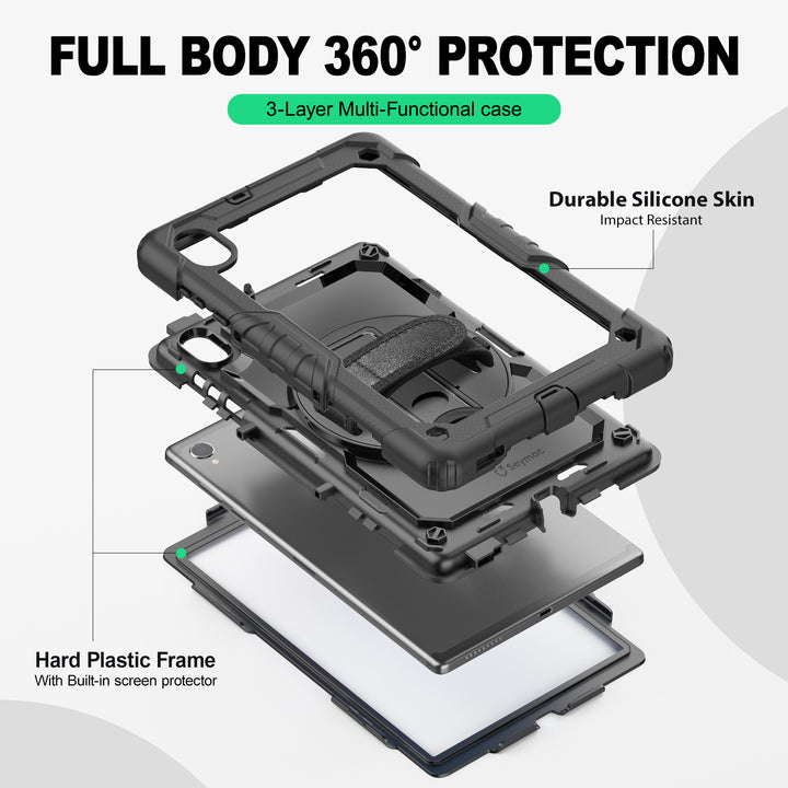 SEYMAC Lenovo Tab M10 (2nd Gen) HD 10.1 Inch Case (2020)-Silicone-S Series-SEYMAC
