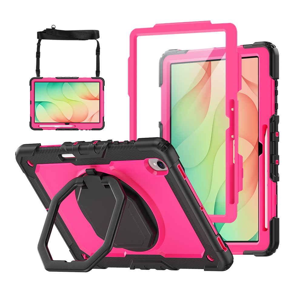 Samsung Galaxy Tab S12+ 12.6-Inch Rugged Case with 360° Rotating Hand Grip