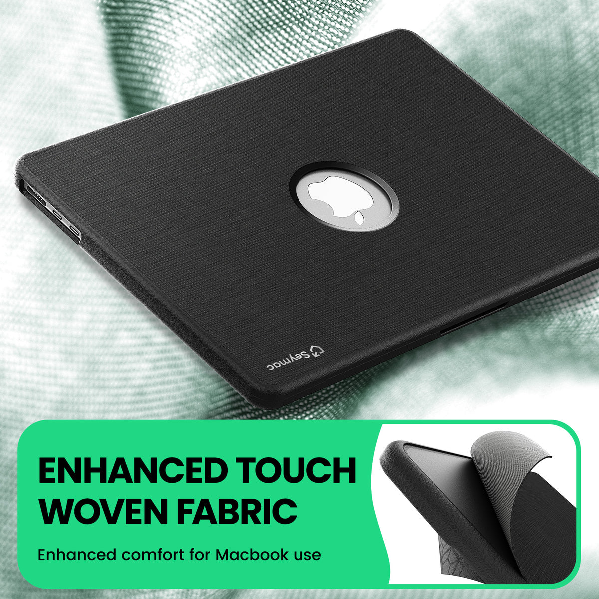SEYMAC Macbook Air 13-inch (M4, 2025) Case-Fabric Series 2.0-