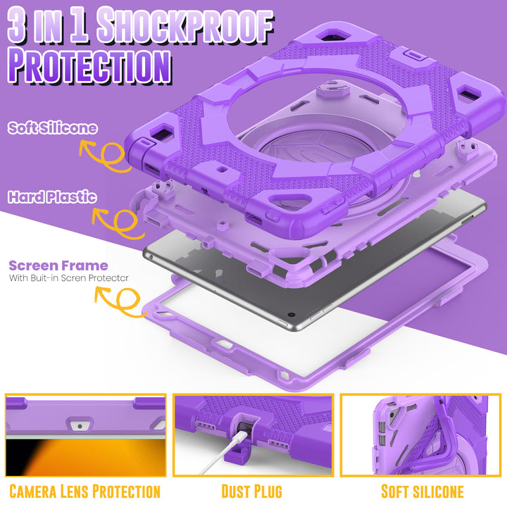 NEW | Rugged Case for iPad 7th/8th/9th Gen 10.2" | SHERO-G
