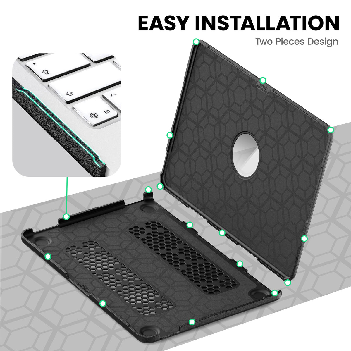 Macbook Neo 13-Inch Fabric Case with Hidden Stand