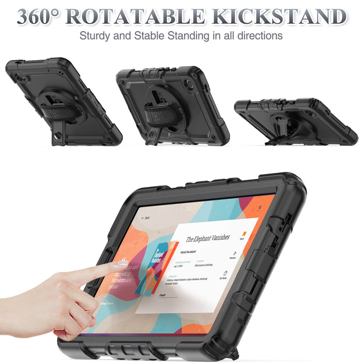 SEYMAC Case for Galaxy Tab A9 | FORT-S PRO#color_black