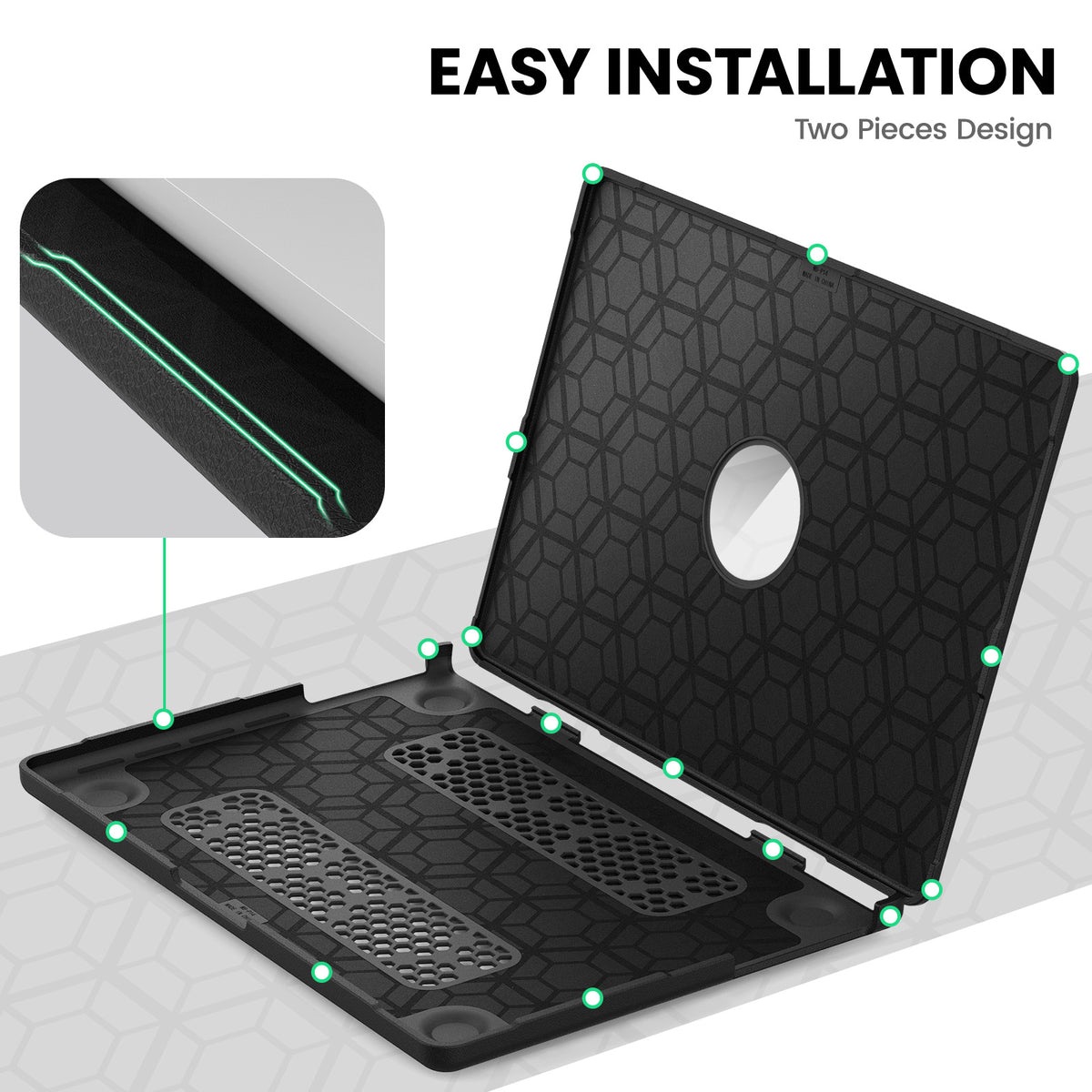 Seymac MacBook Pro 14 Inch Case (2021-2024)-Fabric Series 2.0-