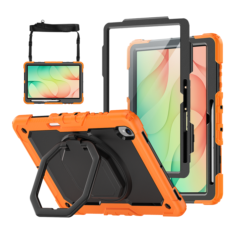 Samsung Galaxy Tab S12+ 12.6-Inch Rugged Case with 360° Rotating Hand Grip