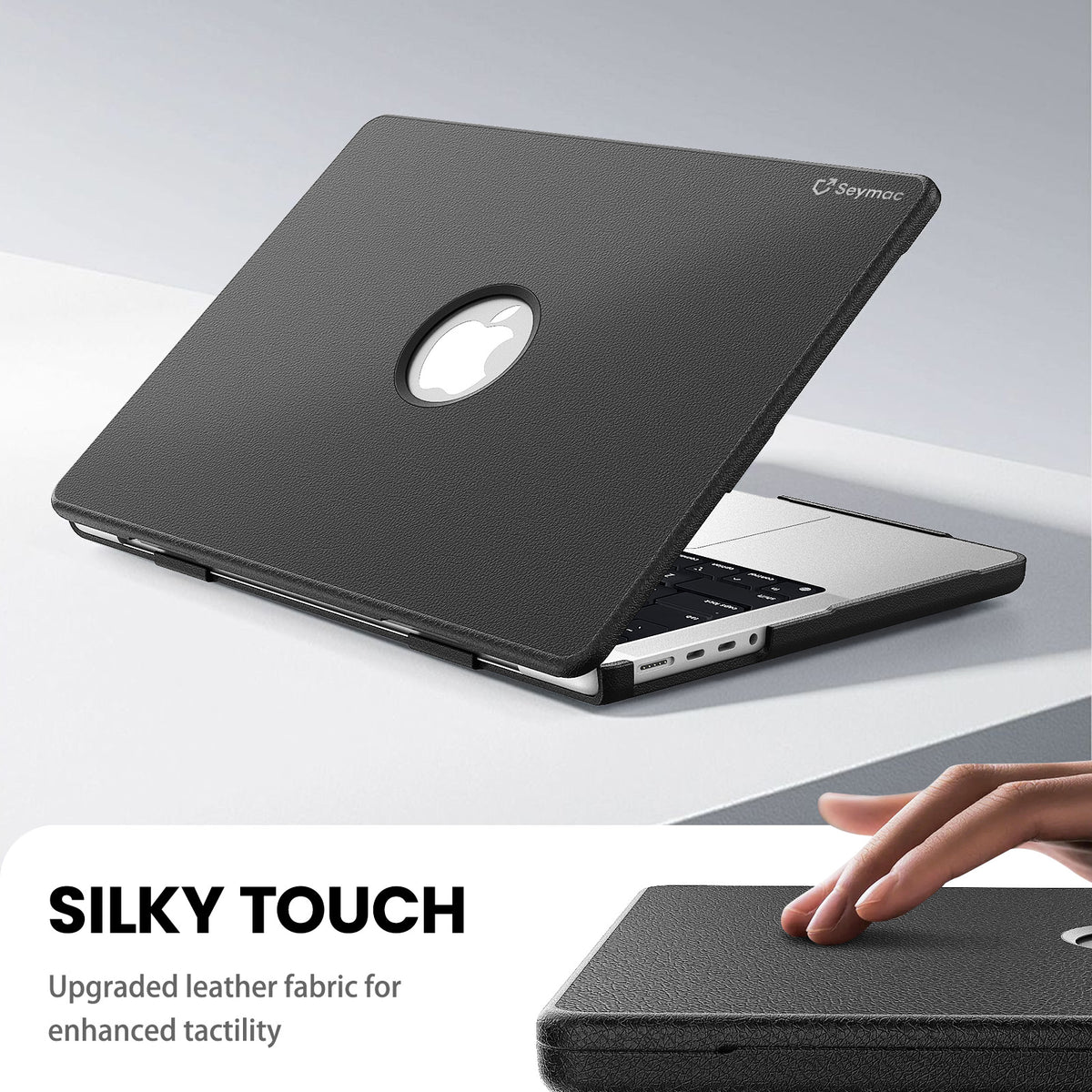 MacBook Pro 16-Inch M5/M4/M3/M2/M1 Premium Leather Case with Hidden Stand