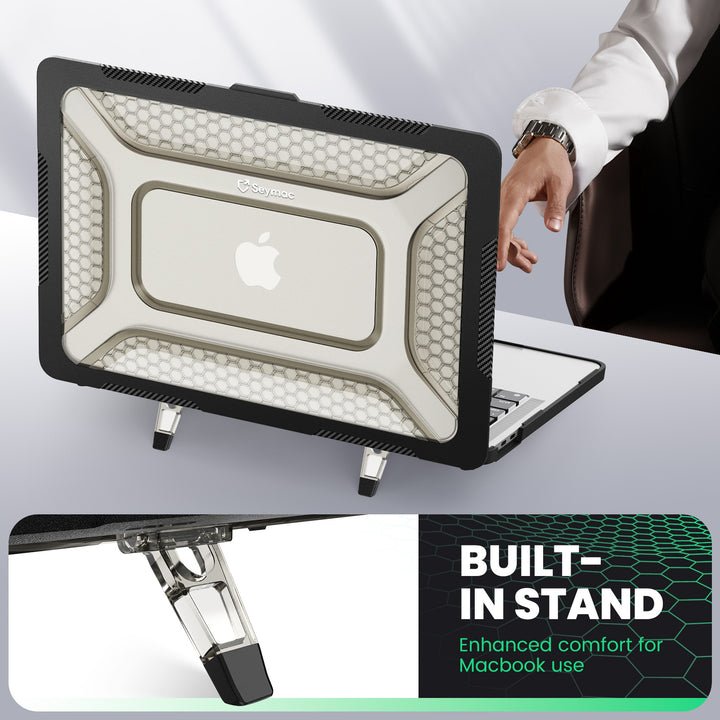 SEYMAC MacBook Pro 13 Inch Case (2018-2022)-Honeycomb Series-SEYMAC