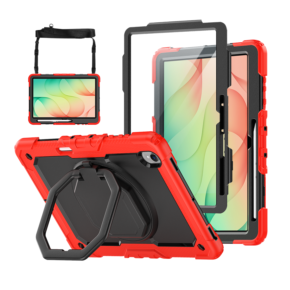 Samsung Galaxy Tab S12+ 12.6-Inch Rugged Case with 360° Rotating Hand Grip