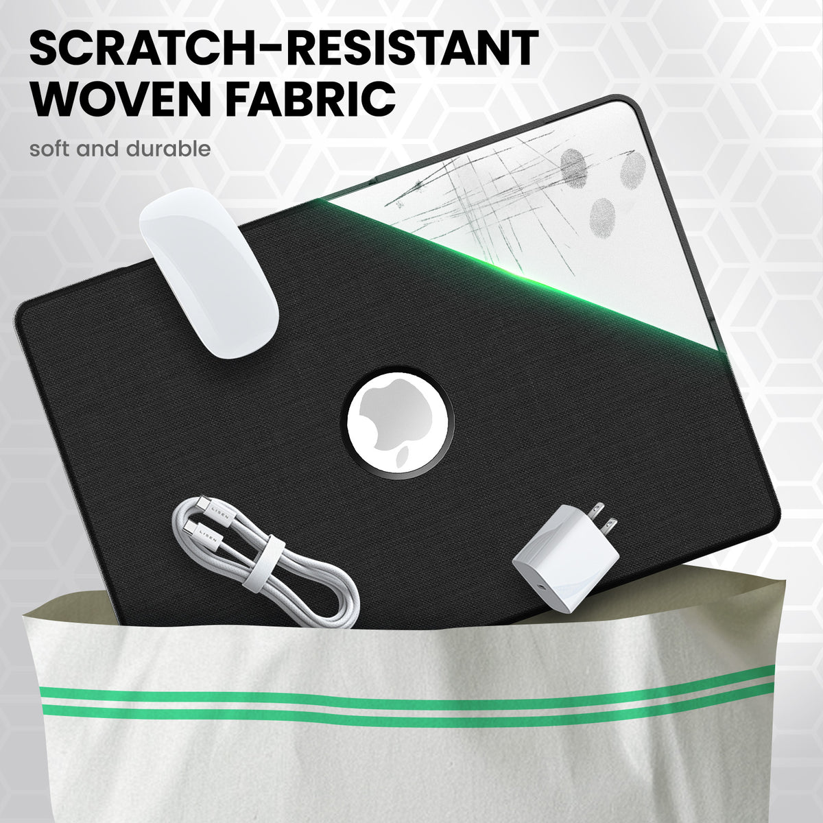 SEYMAC Macbook Air 15-inch (M4, 2025) Case-Fabric Series 2.0-