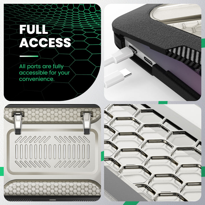 SEYMAC Macbook Air 13-inch (M4, 2025) Case-Honeycomb Series-SEYMAC