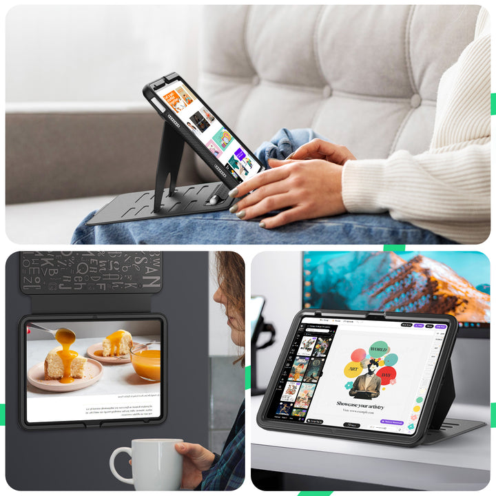 SEYMAC iPad A16 11 Inch Case (2025)-Leather-B Series-iPad A16-SEYMAC