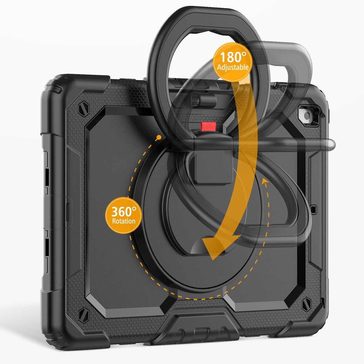 Rugged iPad Pro 10.5 Inch Case with 360° Rotating Hand Grip