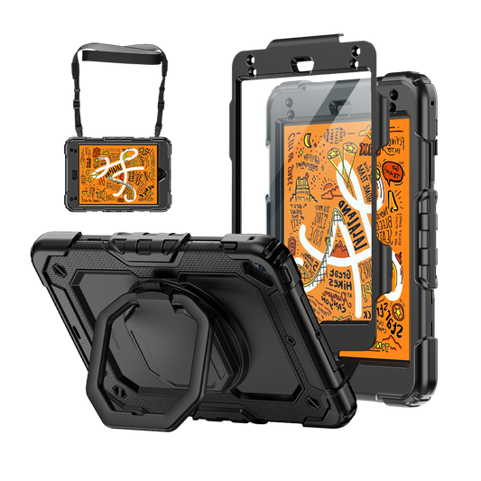 iPad Mini (4th/5th Gen) 7.9-Inch Rugged Case with 360° Rotating Hand Grip