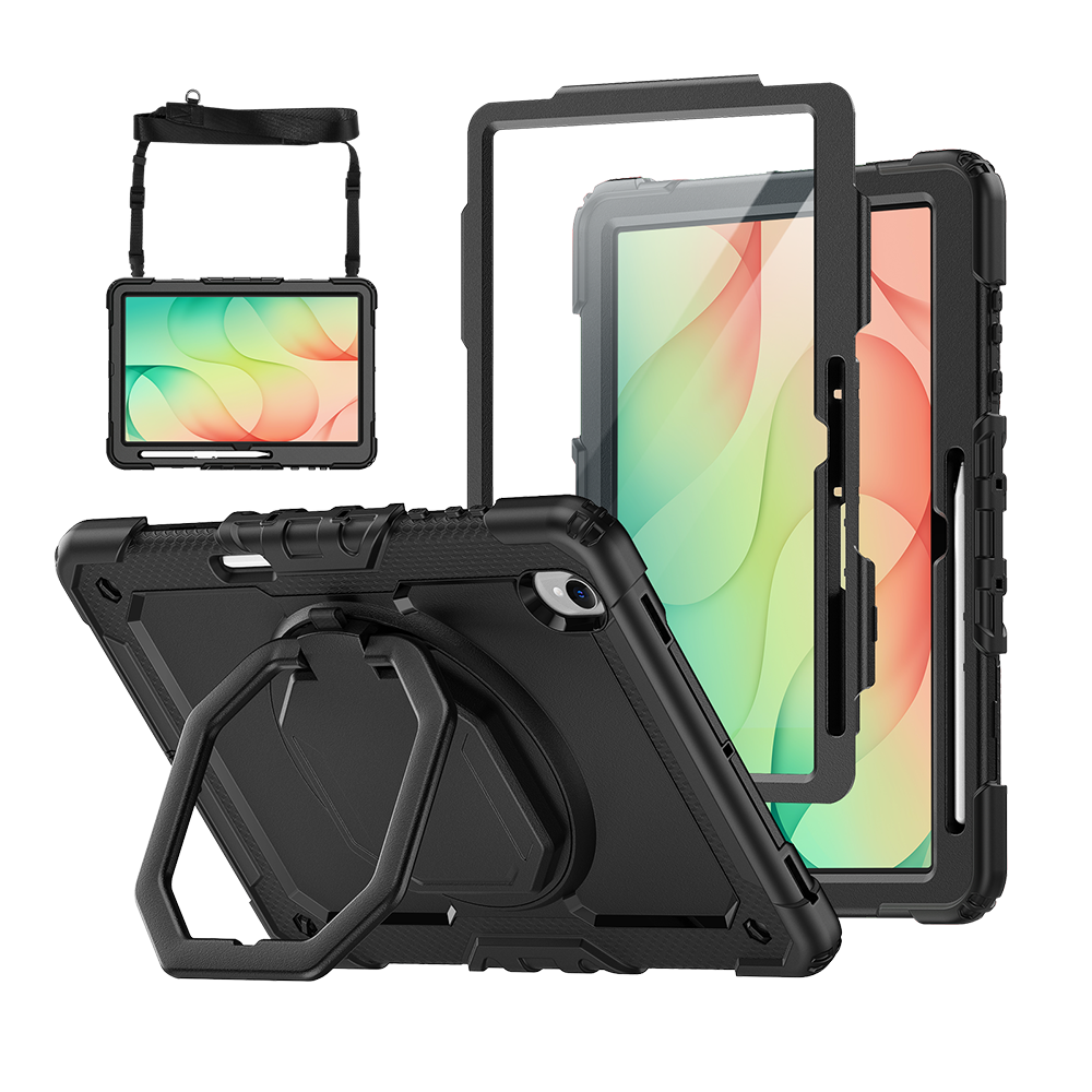 Samsung Galaxy Tab S12+ 12.6-Inch Rugged Case with 360° Rotating Hand Grip