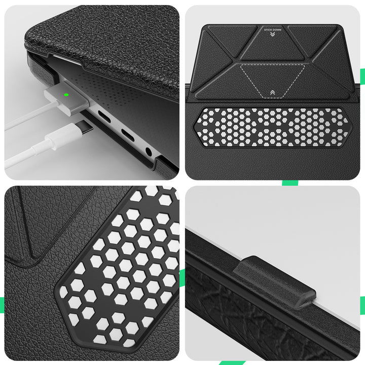 SEYMAC Macbook Pro 16 Inch Case (2021-2024)-Leather Series-SEYMAC