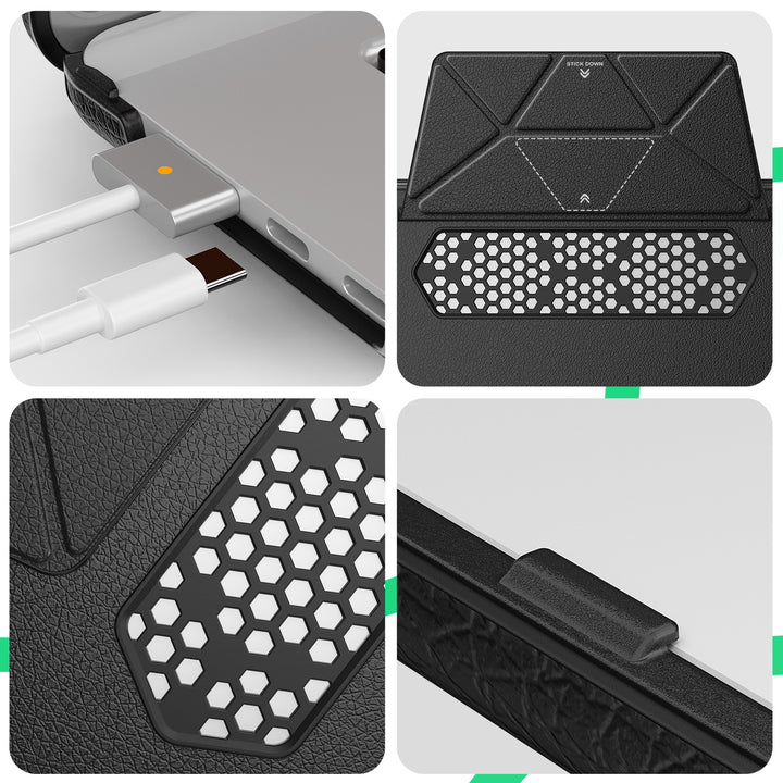SEYMAC Macbook Air 15-inch (M4, 2025) Case-Leather Series-SEYMAC