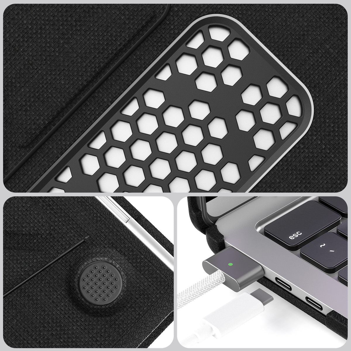 SEYMAC Macbook Air 13-inch (M4, 2025) Case-Fabric Series 2.0-