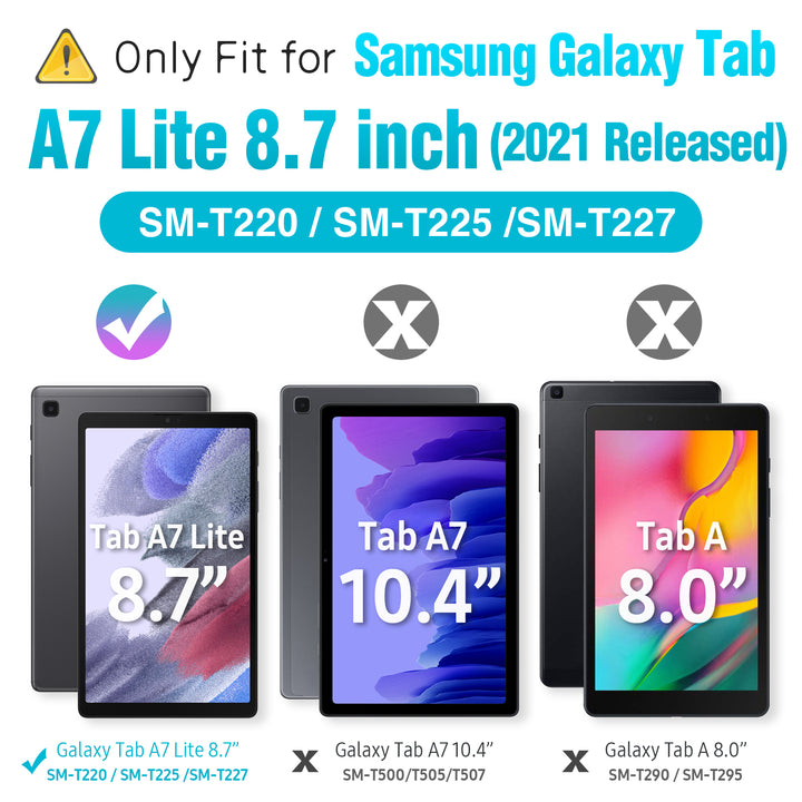 Galaxy Tab A7 Lite 8.7-inch | FORT-G PRO - seymac#colour_blue