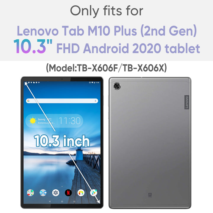 Lenovo Tab M10 Plus 10.6-inch | FORT-G PRO - seymac#colour_blue