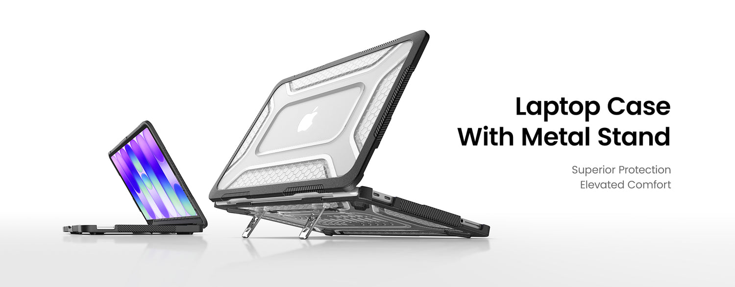 Seymac Laptop case with metal stand