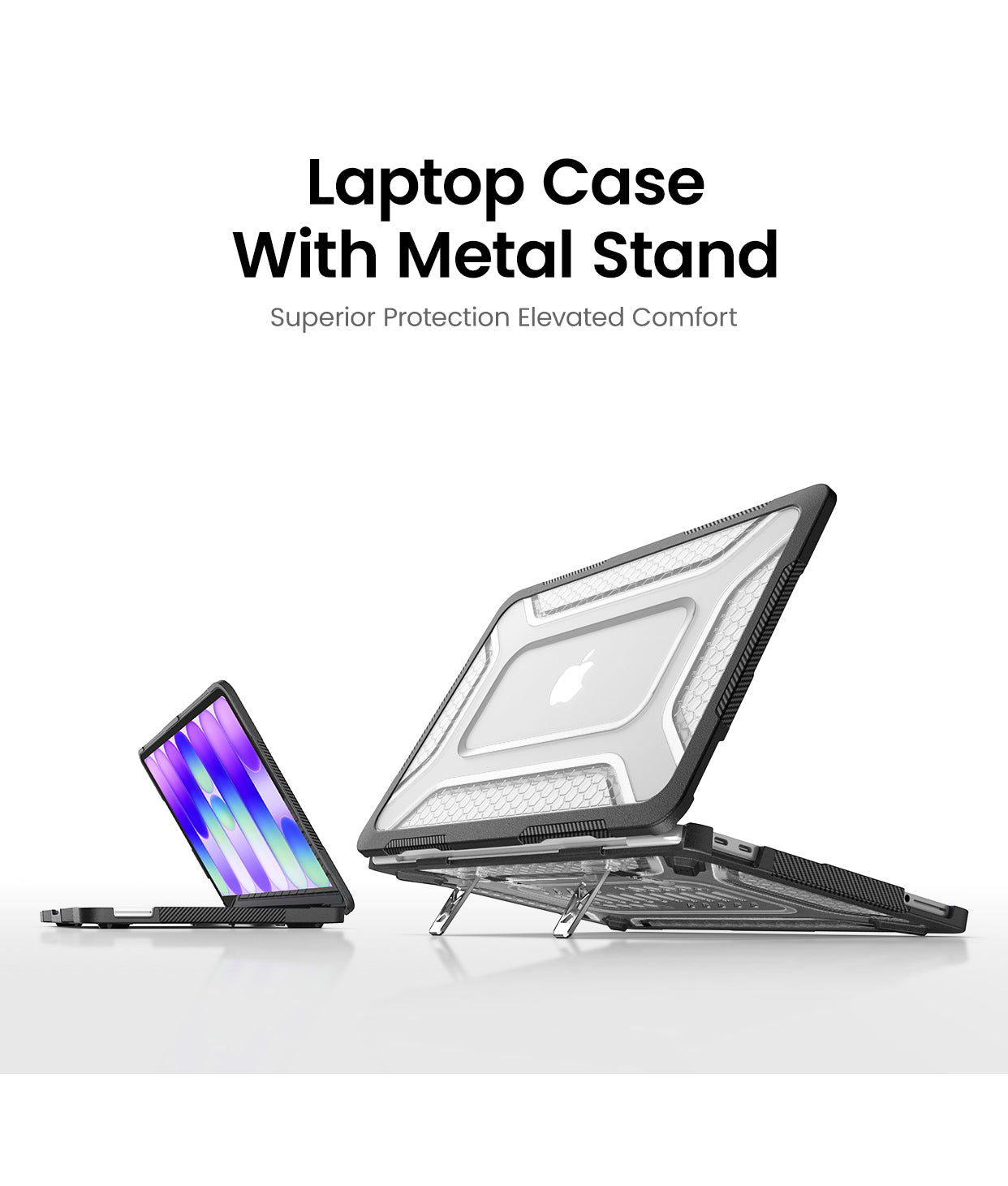 Seymac Laptop case with metal stand, moble size
