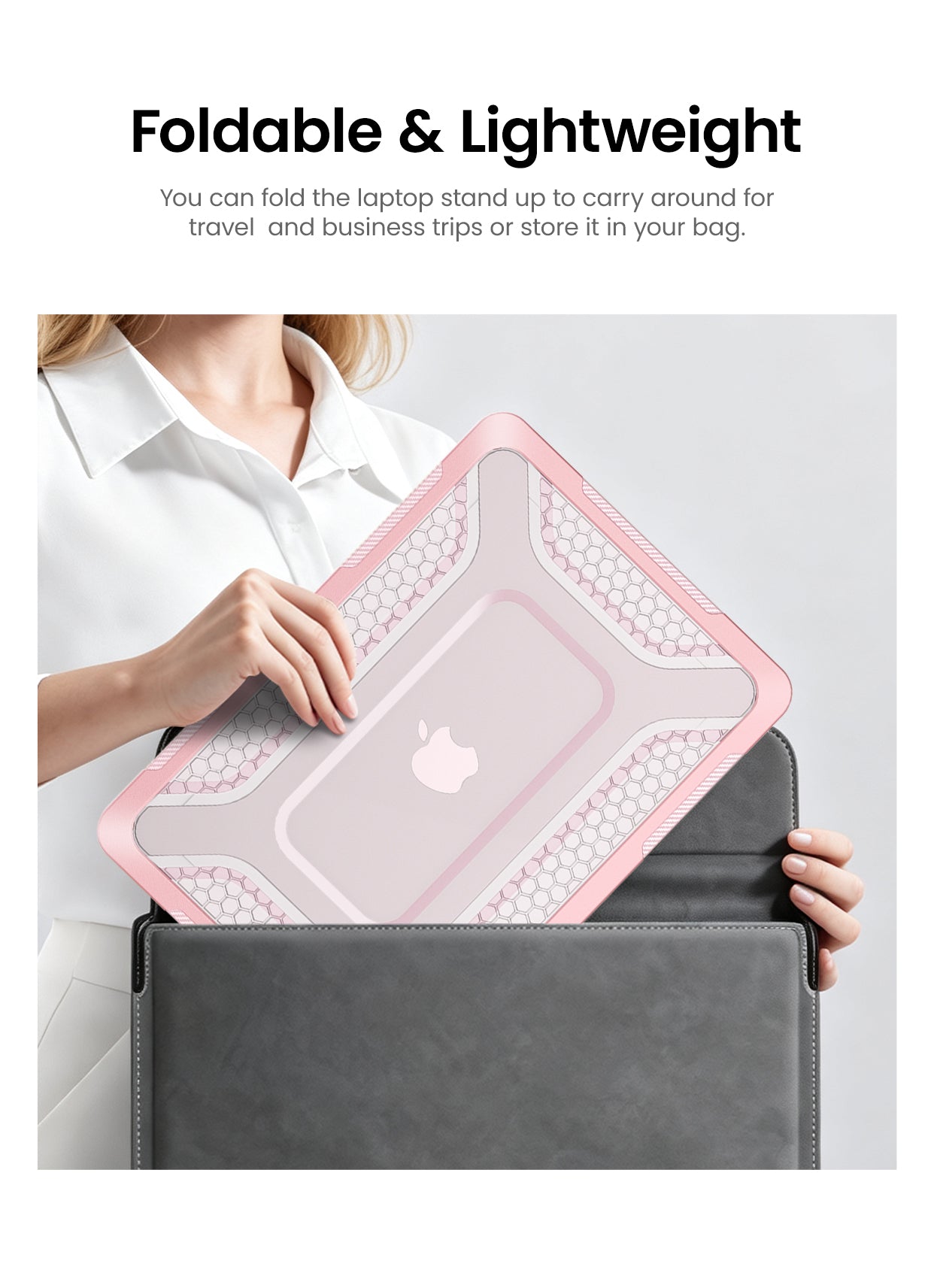 Seymac Macbook Noe foldable & lightweight case, mobile size