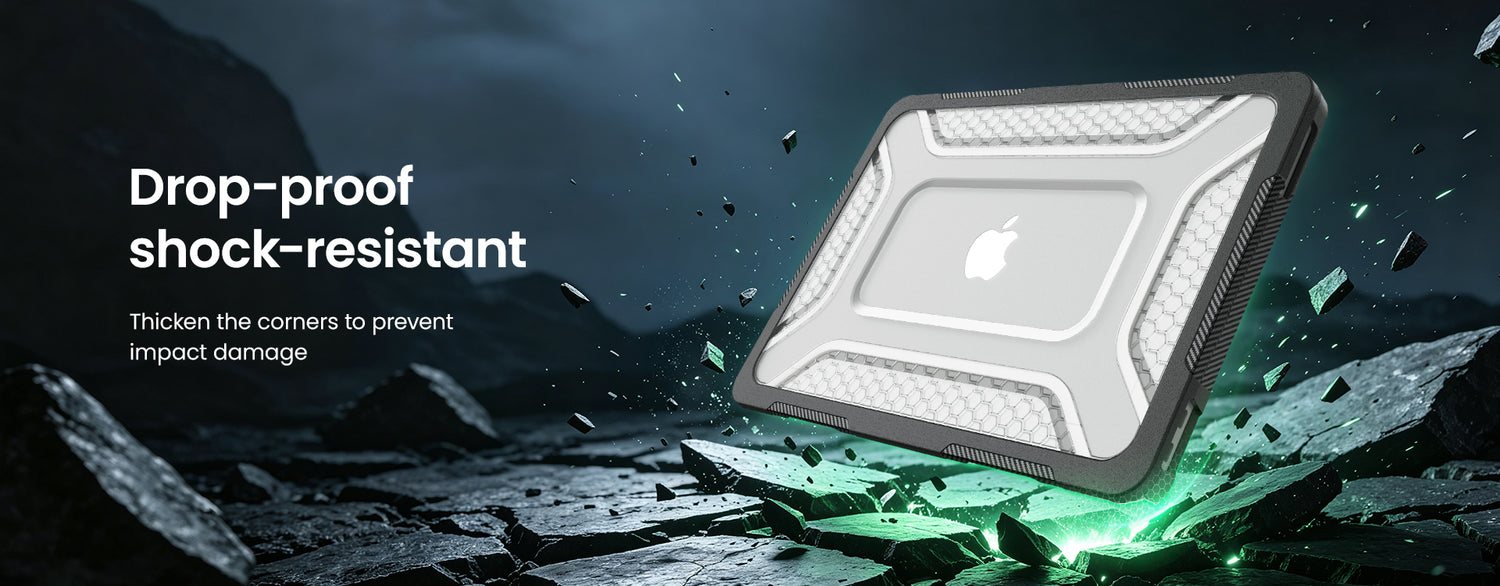 Seymac Macbook Neo drop-proof & shock resistant case