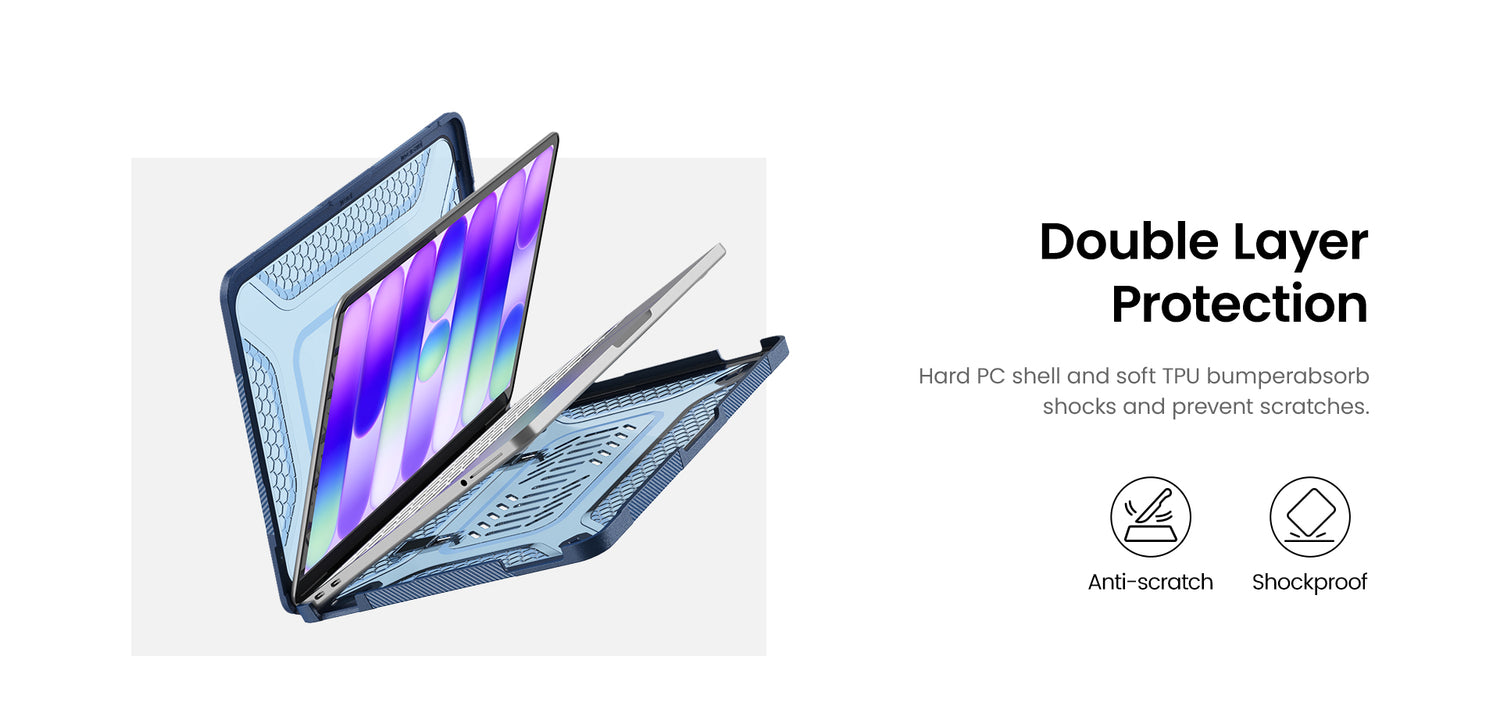 Seymac Macbook Neo case with double layer protection
