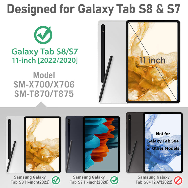 Galaxy Tab S7/S8 11-inch | FORT-G PRO - seymac #colour_greenyellow