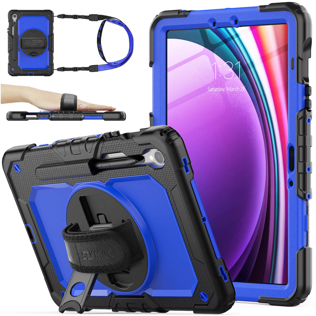 SEYMAC Case for Galaxy Tab S9 | FORT-S PRO#colour_blue