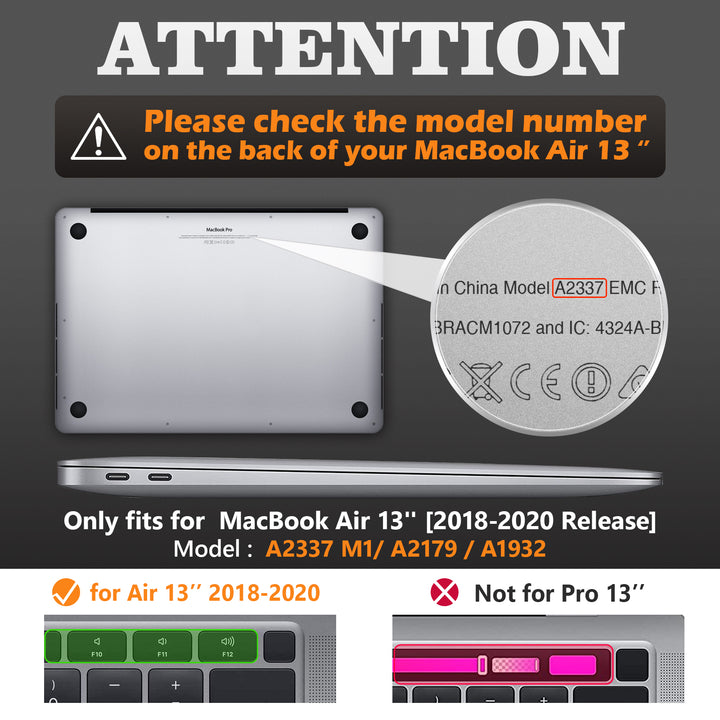 NEW | SEYMAC Case for MacBook Air 13" | Starry#colour_black