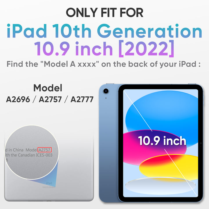 Case for iPad 10th Generation 10.9-inch | FORT-K - seymac#colour_black