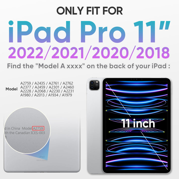 SEYMAC Fall für iPad Pro 11 "| FORT-G PRO