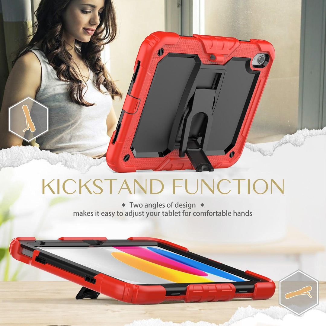 Case for iPad 10th Generation 10.9-inch | FORT-K - seymac#colour_red