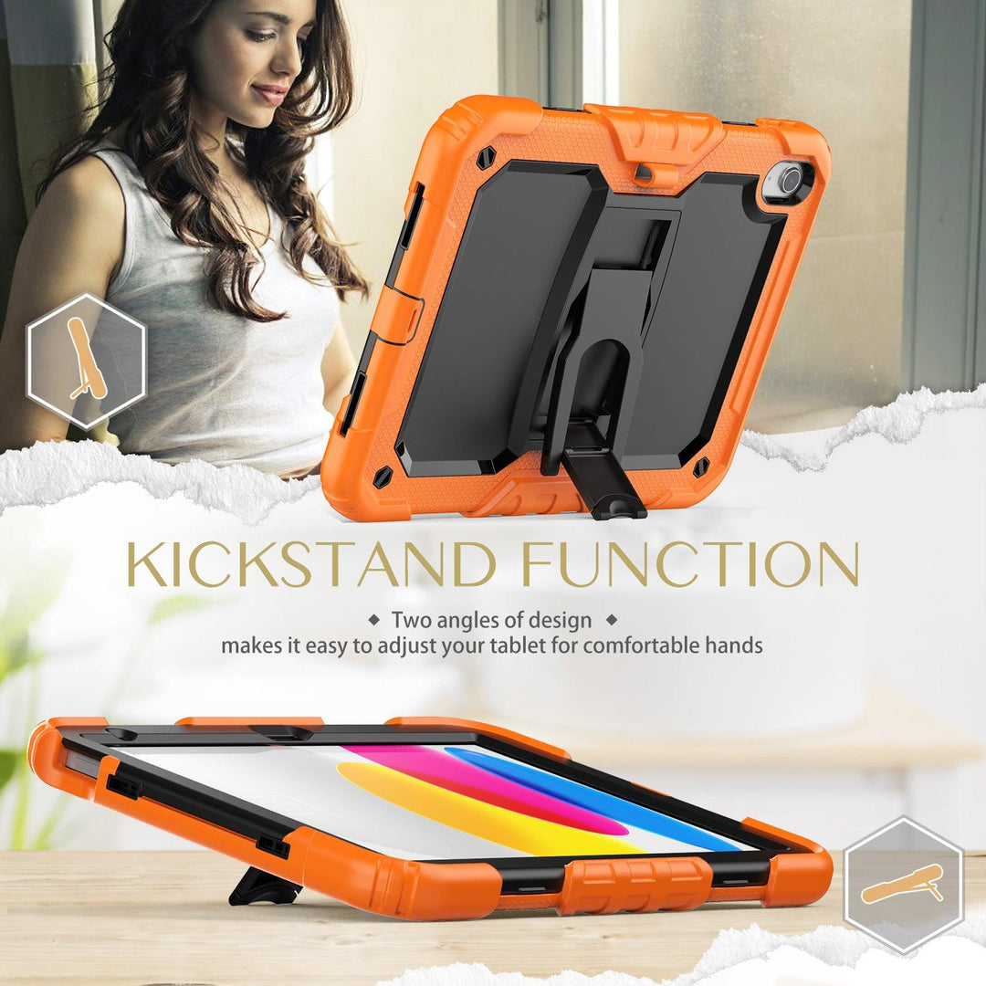 Case for iPad 10th Generation 10.9-inch | FORT-K - seymac#colour_orange