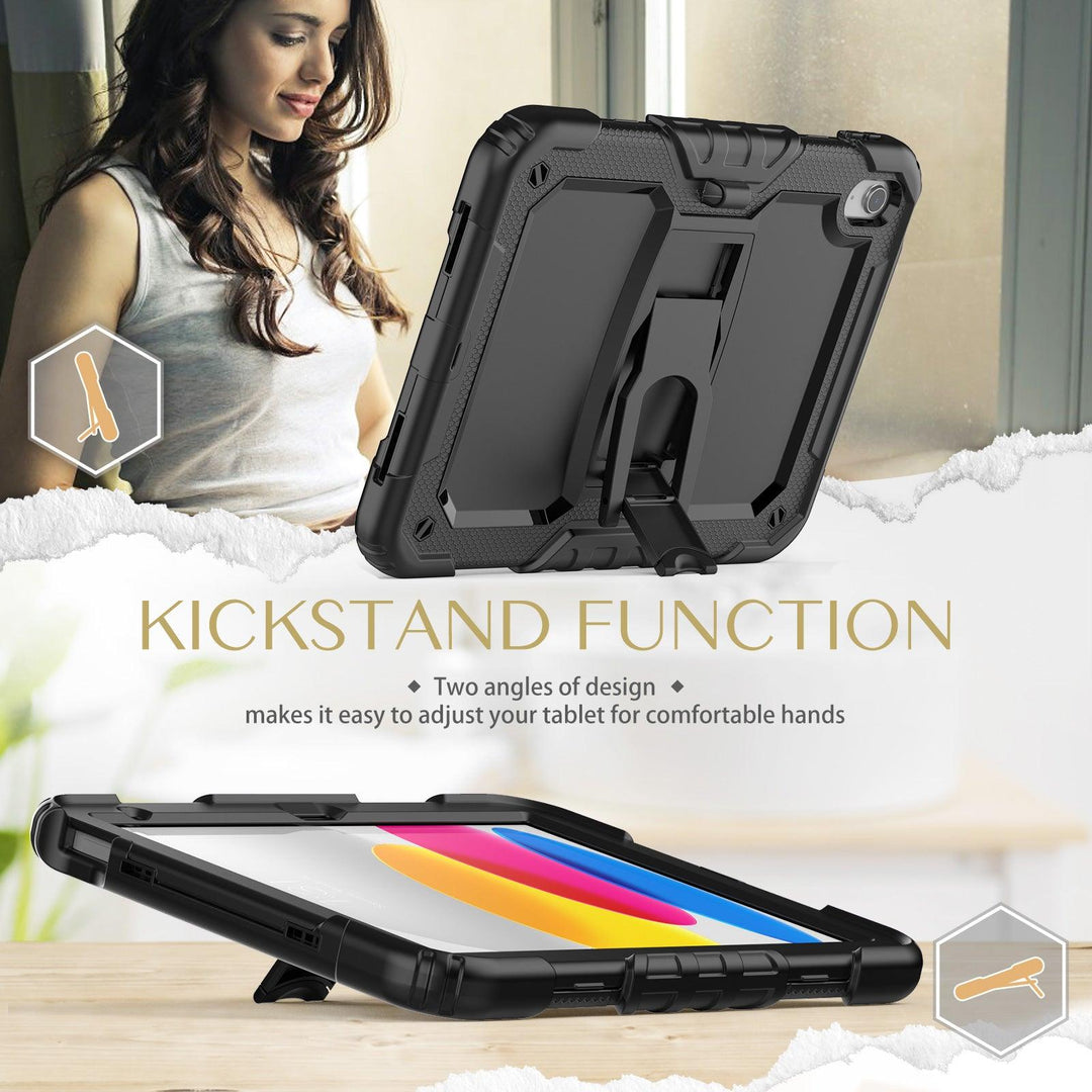 Case for iPad 10th Generation 10.9-inch | FORT-K - seymac#colour_black