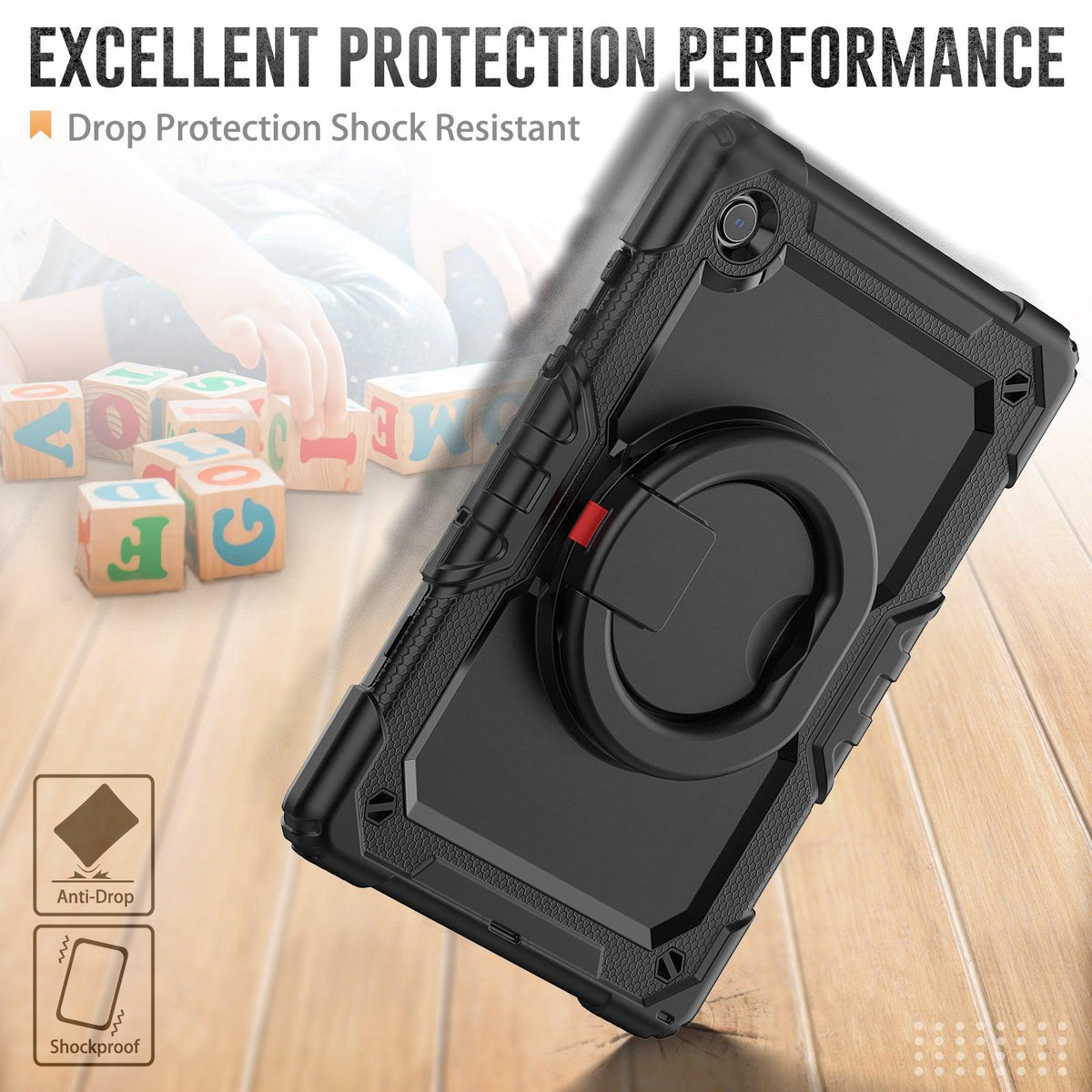 SEYMAC Galaxy Tab A8 10.5 Inch Case (2022)-Silicone-G Series-SEYMAC